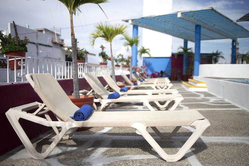 Suites Plaza Del Rio - Family Hotel Malecon Centro Puerto Vallarta Eksteriør billede